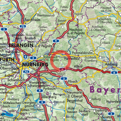 Landkarte Engelthal