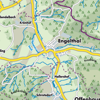 Übersichtsplan Engelthal