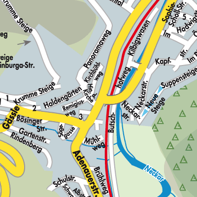 Stadtplan Epfendorf