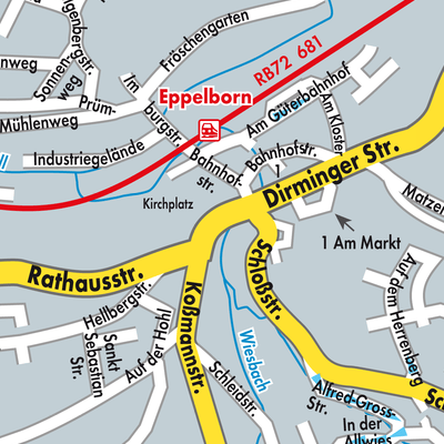 Stadtplan Eppelborn