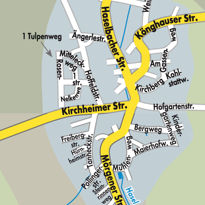 Stadtplan Eppishausen