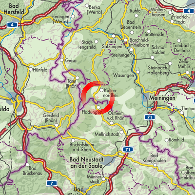 Landkarte Erbenhausen