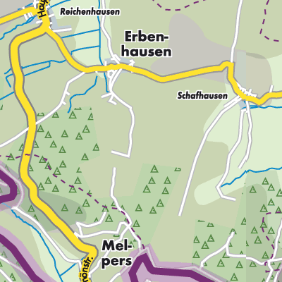 Übersichtsplan Erbenhausen
