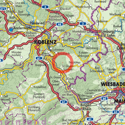 Landkarte Eschbach