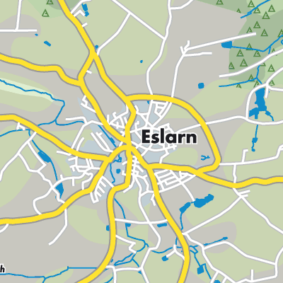 Übersichtsplan Eslarn