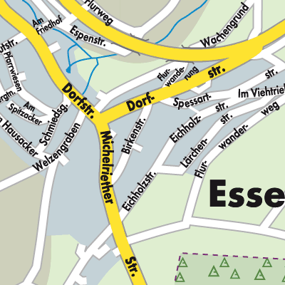 Stadtplan Esselbach