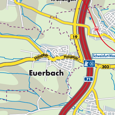 Übersichtsplan Euerbach