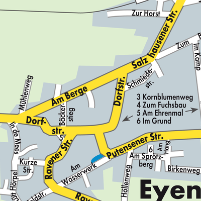Stadtplan Eyendorf