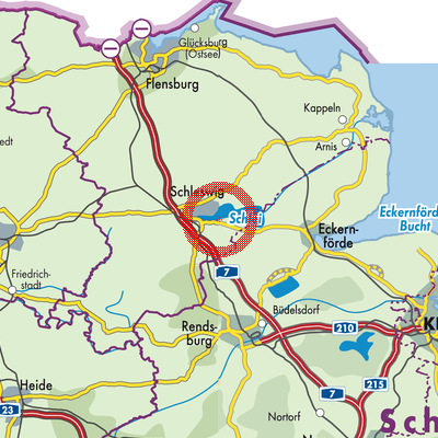 Landkarte Fahrdorf