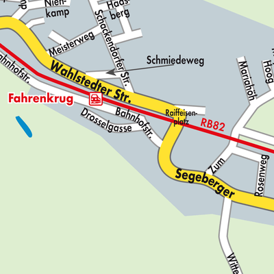Stadtplan Fahrenkrug