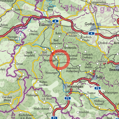 Landkarte Fambach