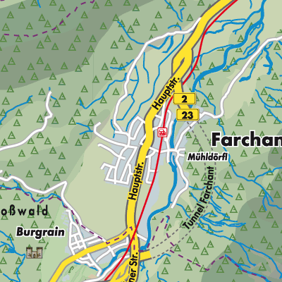 Übersichtsplan Farchant