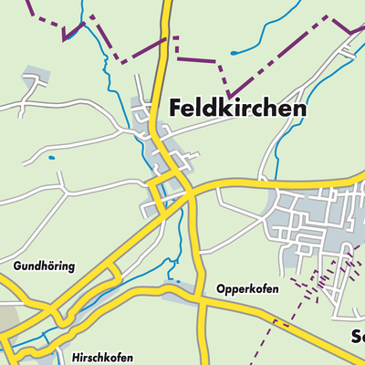 Übersichtsplan Feldkirchen