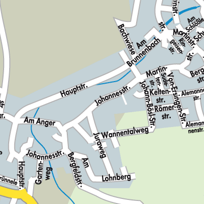 Stadtplan Finningen