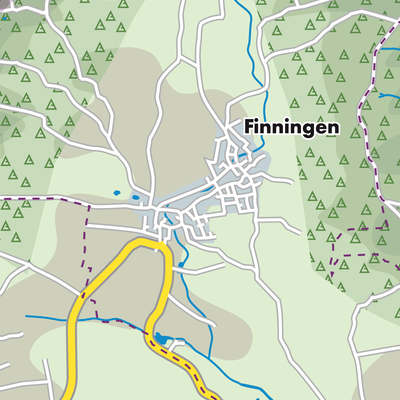 Übersichtsplan Finningen