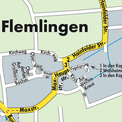 Stadtplan Flemlingen