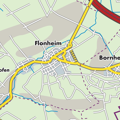 Übersichtsplan Flonheim