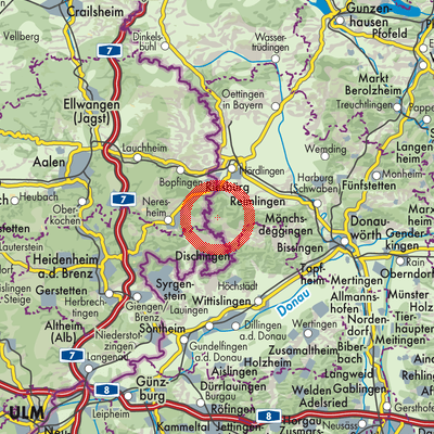 Landkarte Forheim