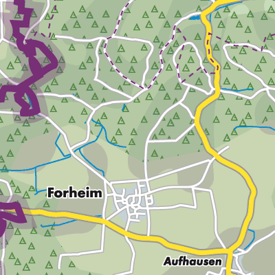 Übersichtsplan Forheim