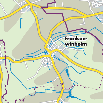 Übersichtsplan Frankenwinheim