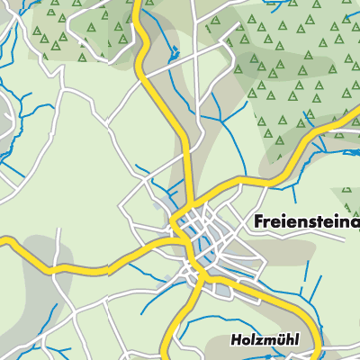 Übersichtsplan Freiensteinau