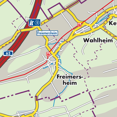 Übersichtsplan Freimersheim