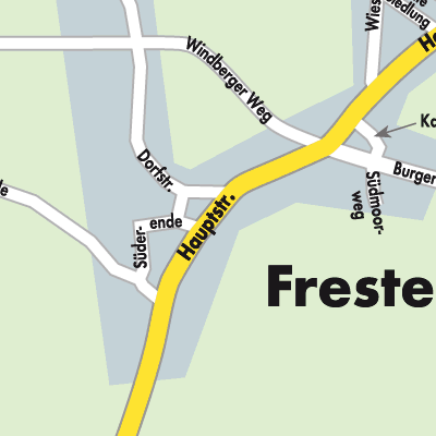 Stadtplan Frestedt