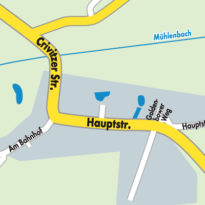 Stadtplan Friedrichsruhe