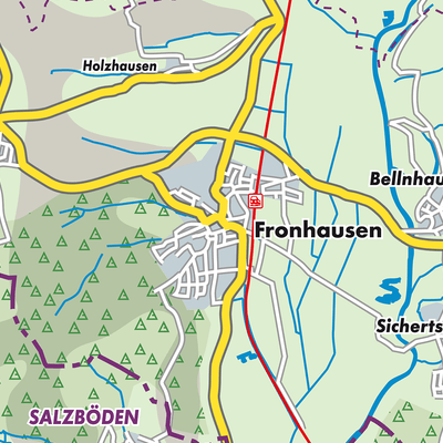 Übersichtsplan Fronhausen