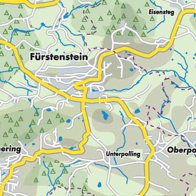 Übersichtsplan Fürstenstein