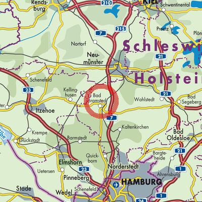 Landkarte Fuhlendorf