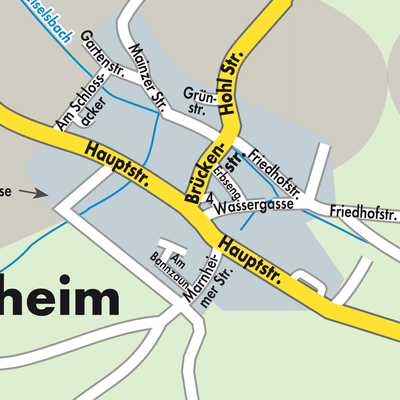 Stadtplan Gauersheim