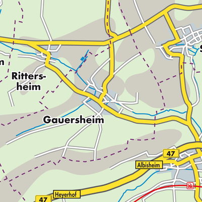 Übersichtsplan Gauersheim