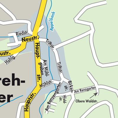 Stadtplan Gaugrehweiler