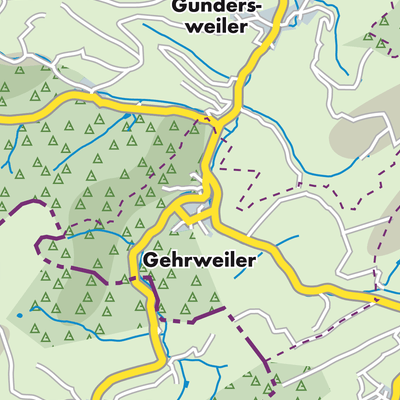 Übersichtsplan Gehrweiler