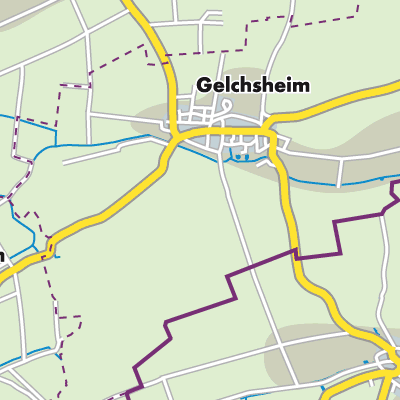 Übersichtsplan Gelchsheim