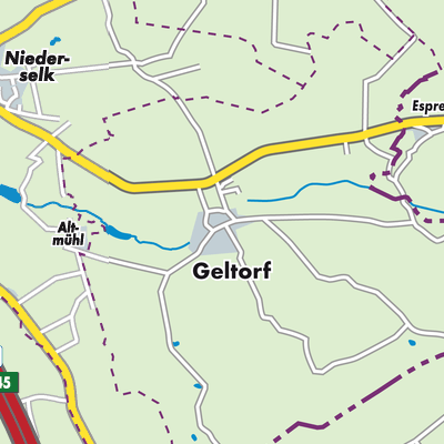 Übersichtsplan Geltorf