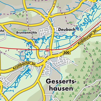 Übersichtsplan Gessertshausen
