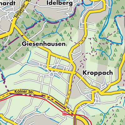 Übersichtsplan Giesenhausen