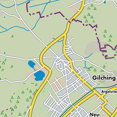 Übersichtsplan Gilching