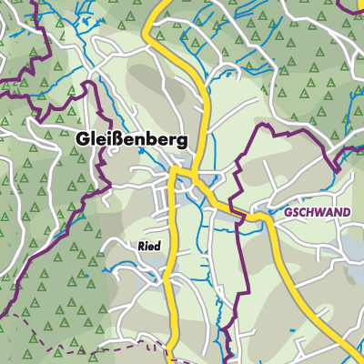 Übersichtsplan Gleißenberg