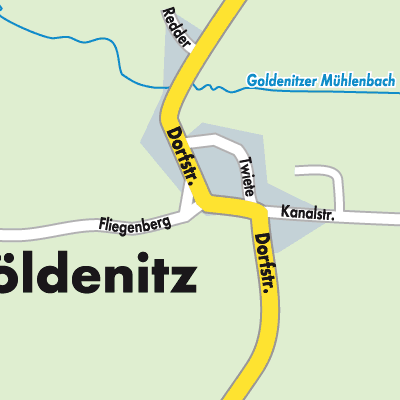 Stadtplan Göldenitz