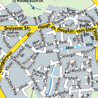 Stadtplan Göllheim