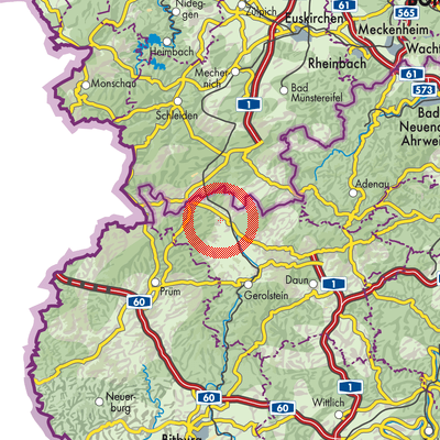 Landkarte Gönnersdorf