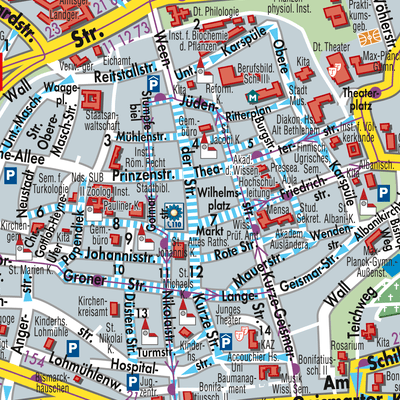 Stadtplan Göttingen