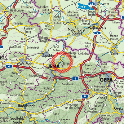 Landkarte Golmsdorf