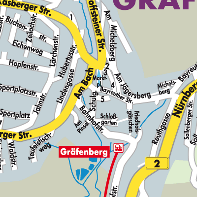 Stadtplan Gräfenberg