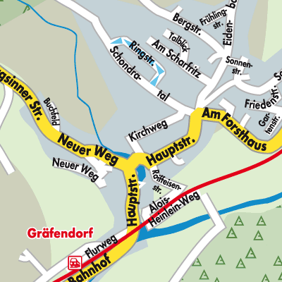 Stadtplan Gräfendorf