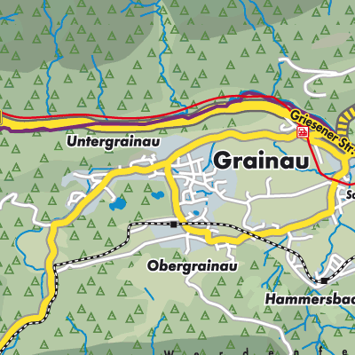 Übersichtsplan Grainau