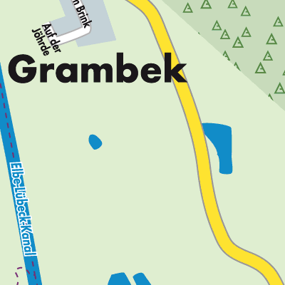 Stadtplan Grambek